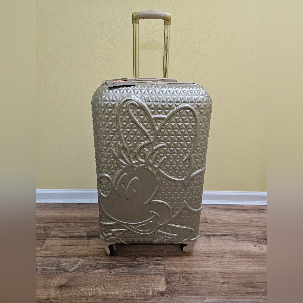 New fūl DISNEY MINNIE MOUSE ROLLING LUGGAGE LARGE - Picture 3 of 12